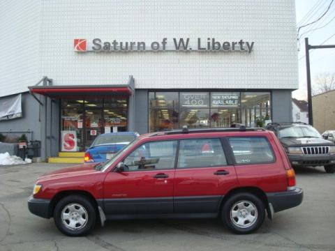 Canyon Red Pearl Subaru Forester L.  Click to enlarge.
