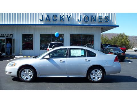 Silver Ice Metallic Chevrolet Impala LS.  Click to enlarge.
