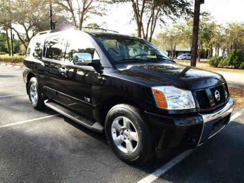 Galaxy Black Nissan Armada SE.  Click to enlarge.