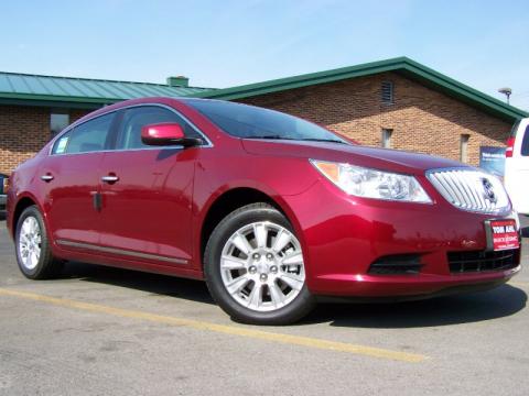 Red Jewel Tintcoat Buick LaCrosse CX.  Click to enlarge.