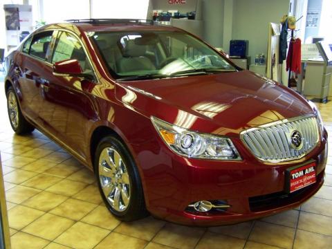 Red Jewel Tintcoat Buick LaCrosse CXL.  Click to enlarge.