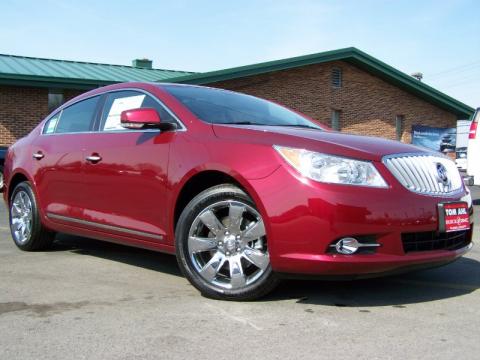 Red Jewel Tintcoat Buick LaCrosse CXL.  Click to enlarge.