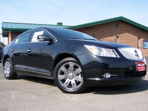 Carbon Black Metallic Buick LaCrosse CXS.  Click to enlarge.