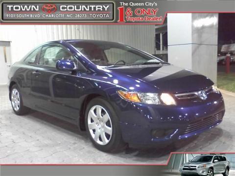 Royal Blue Pearl Honda Civic LX Coupe. Click to enlarge. Royal Blue Pearl Honda Civic LX Coupe. Click to enlarge.