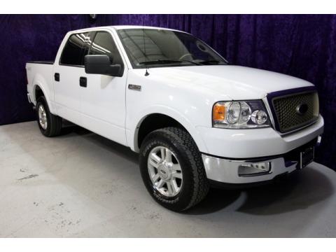 Oxford White Ford F150 Lariat SuperCrew 4x4.  Click to enlarge.