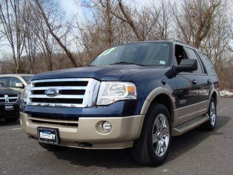 Dark Blue Pearl Metallic Ford Expedition Eddie Bauer 4x4.  Click to enlarge.