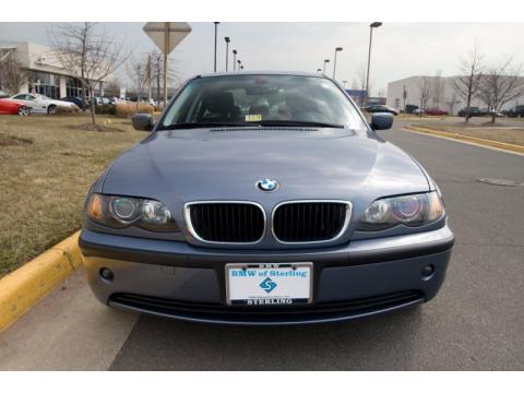 Steel Blue Metallic BMW 3 Series 325i Sedan.  Click to enlarge.