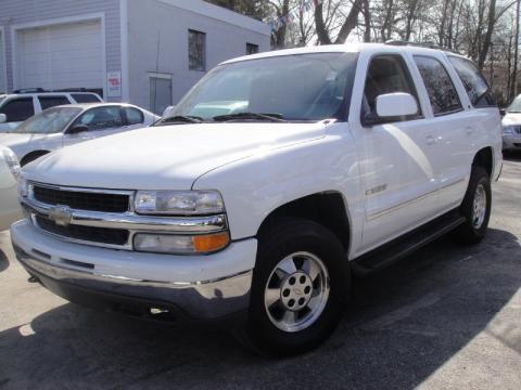 Summit White Chevrolet Tahoe LS 4x4.  Click to enlarge.