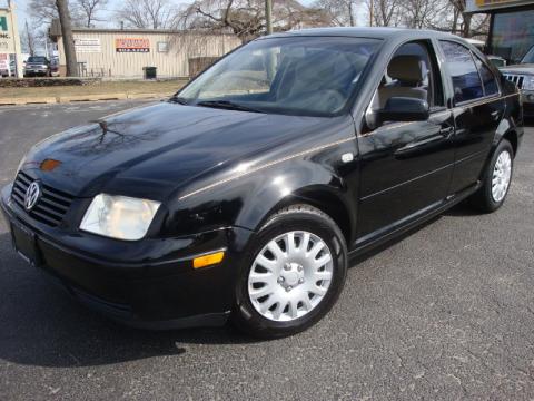 Black Volkswagen Jetta GLS Sedan.  Click to enlarge.
