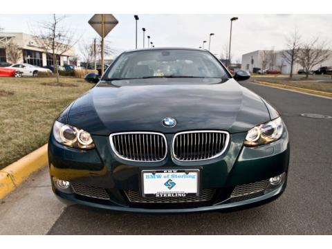 Deep Green Metallic BMW 3 Series 335i Coupe.  Click to enlarge.