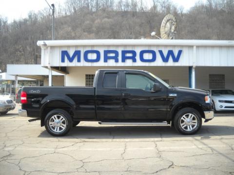 Black Ford F150 Lariat SuperCab 4x4.  Click to enlarge.