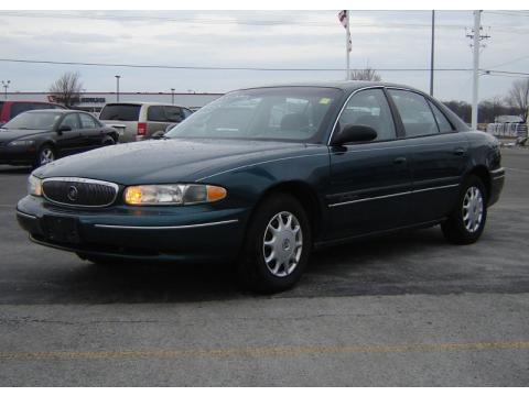 Jasper Green Metallic Buick Century Custom.  Click to enlarge.