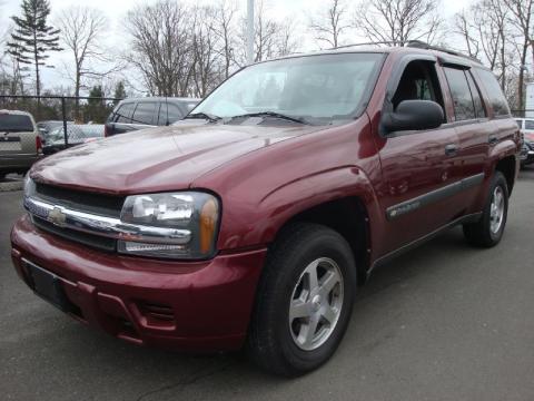 Majestic Red Metallic Chevrolet TrailBlazer LT 4x4. Click to enlarge. Majestic Red Metallic Chevrolet TrailBlazer LT 4x4. Click to enlarge.