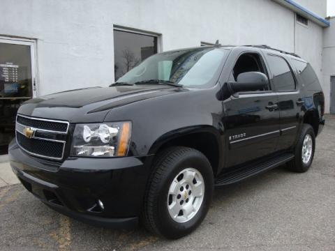 Black Chevrolet Tahoe LT 4x4.  Click to enlarge.