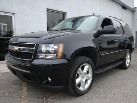 Black Chevrolet Tahoe LTZ 4x4.  Click to enlarge.