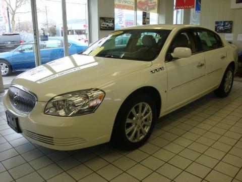 White Opal Buick Lucerne CX.  Click to enlarge.