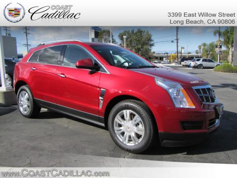 Crystal Red Tintcoat Cadillac SRX V6.  Click to enlarge.