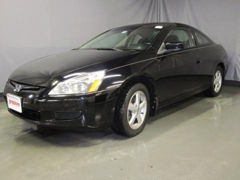 Nighthawk Black Pearl Honda Accord EX Coupe.  Click to enlarge.