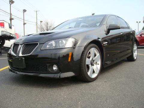 Panther Black Pontiac G8 GT.  Click to enlarge.