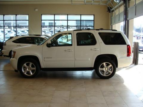 Summit White Chevrolet Tahoe LT 4x4.  Click to enlarge.