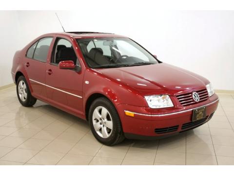Spice Red Metallic Volkswagen Jetta GLS Sedan.  Click to enlarge.
