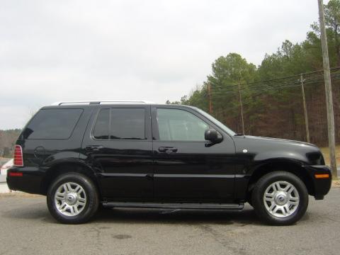 Black Mercury Mountaineer Premier AWD.  Click to enlarge.