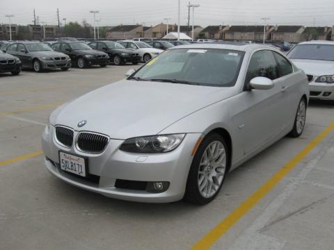 Titanium Silver Metallic BMW 3 Series 328i Coupe.  Click to enlarge.