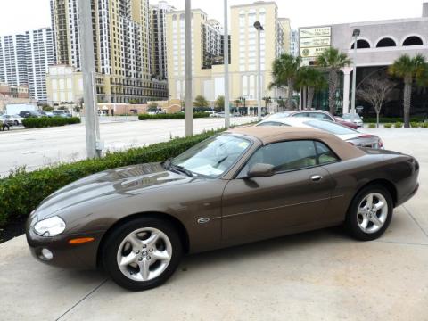 Roman Bronze Jaguar XK XK8 Convertible. Click to enlarge.