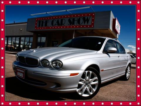 Platinum Metallic Jaguar X-Type 2.5.  Click to enlarge.