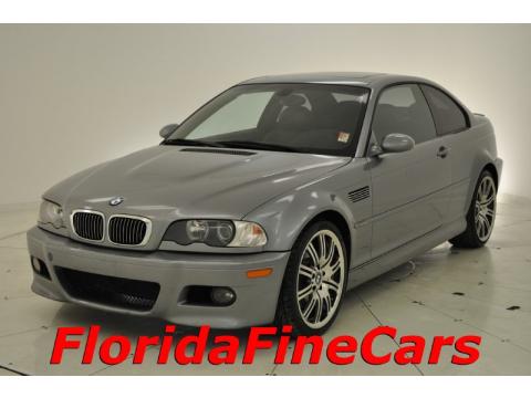 Silver Grey Metallic BMW M3 Coupe.  Click to enlarge.