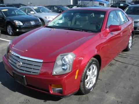 Red Line Cadillac CTS Sedan.  Click to enlarge.