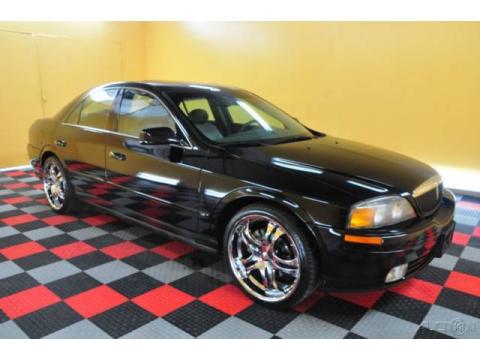 Black Lincoln LS V8.  Click to enlarge.