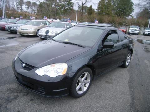 Nighthawk Black Pearl Acura RSX Sports Coupe.  Click to enlarge.