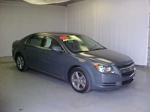 Dark Gray Metallic Chevrolet Malibu LT Sedan.  Click to enlarge.
