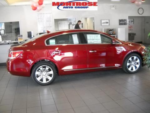 Red Jewel Tintcoat Buick LaCrosse CXS.  Click to enlarge.