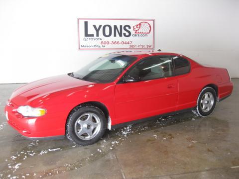 Victory Red Chevrolet Monte Carlo LS.  Click to enlarge.