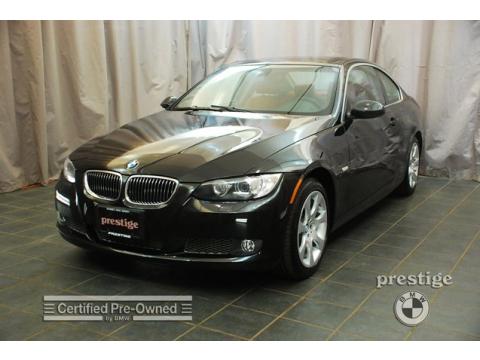 Black Sapphire Metallic BMW 3 Series 335xi Coupe.  Click to enlarge.