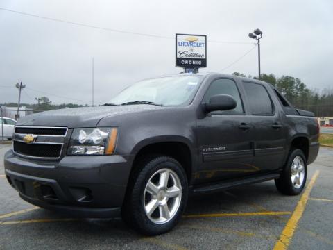 Taupe Gray Metallic Chevrolet Avalanche LS.  Click to enlarge.