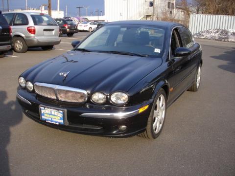 Ebony Black Jaguar X-Type 3.0.  Click to enlarge.