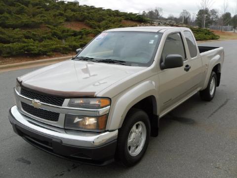 Silver Birch Metallic Chevrolet Colorado LS Extended Cab.  Click to enlarge.