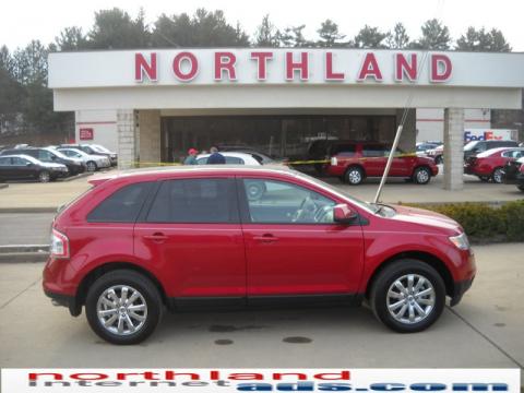 Redfire Metallic Ford Edge SEL AWD.  Click to enlarge.