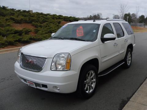 Summit White GMC Yukon Denali AWD.  Click to enlarge.