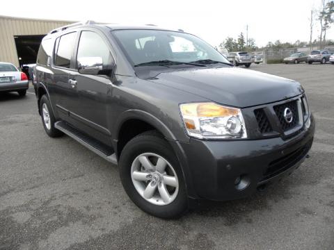 Smoke Metallic Nissan Armada SE 4WD.  Click to enlarge.