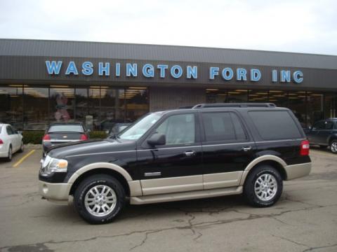 Black Ford Expedition Eddie Bauer 4x4.  Click to enlarge.