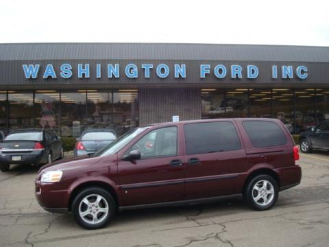 Bordeaux Red Metallic Chevrolet Uplander LS.  Click to enlarge.
