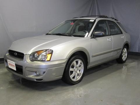 Platinum Silver Metallic Subaru Impreza Outback Sport Wagon.  Click to enlarge.