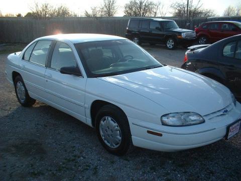 Bright White Chevrolet Lumina .  Click to enlarge.