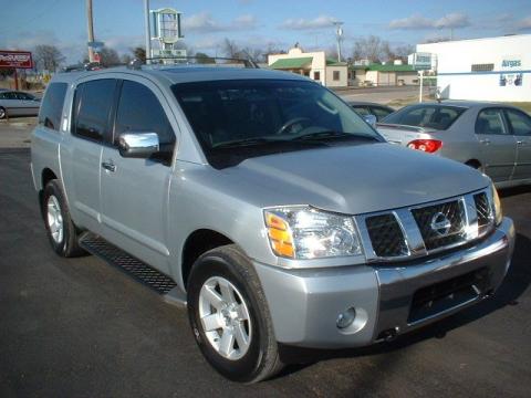 Silver Lightning Metallic Nissan Armada LE 4x4.  Click to enlarge.