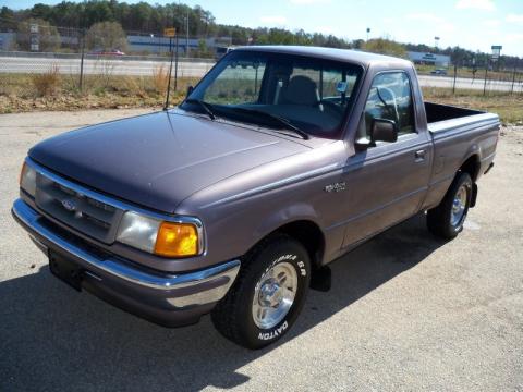 Medium Graphite Metallic Ford Ranger XL Regular Cab.  Click to enlarge.