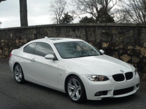 Alpine White BMW 3 Series 335i Coupe.  Click to enlarge.